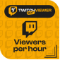 Twitch. Зрители на час