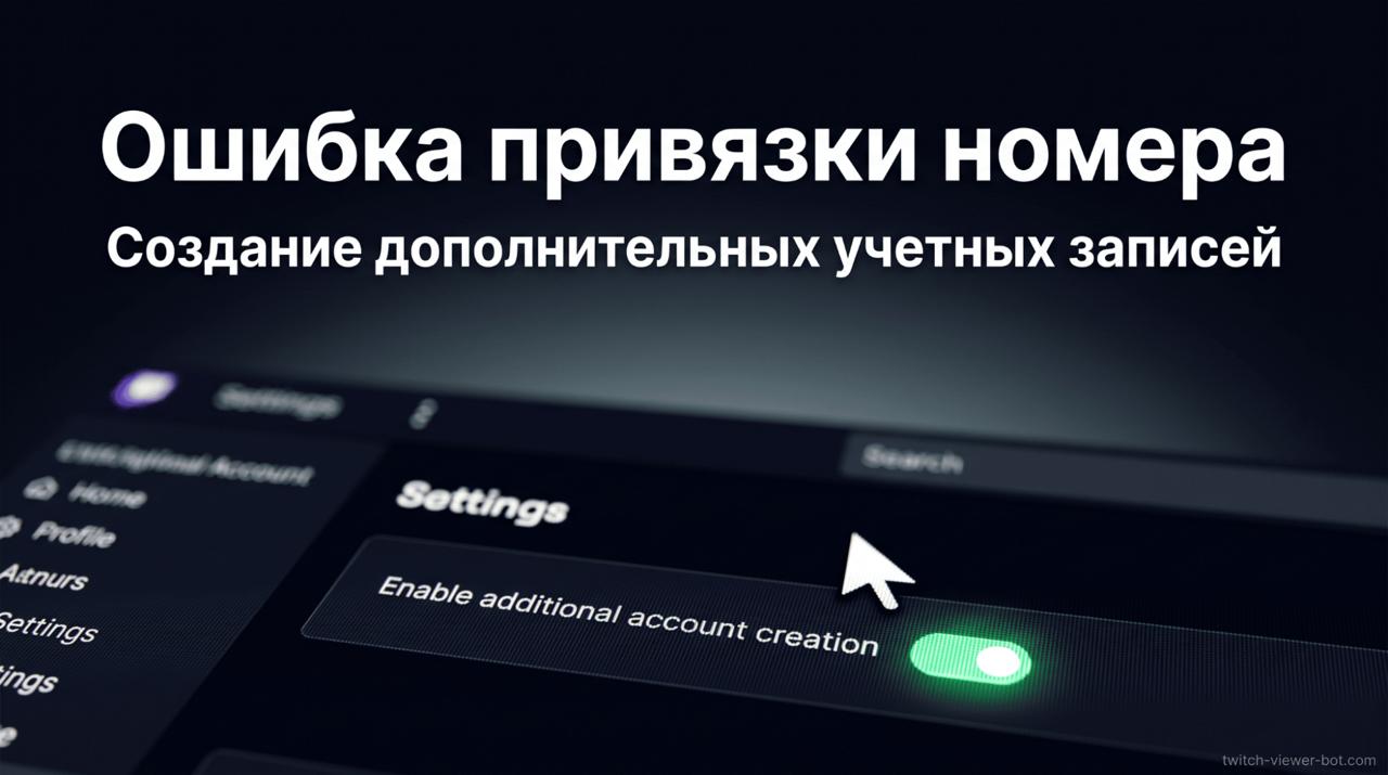 Ошибка привязки номера