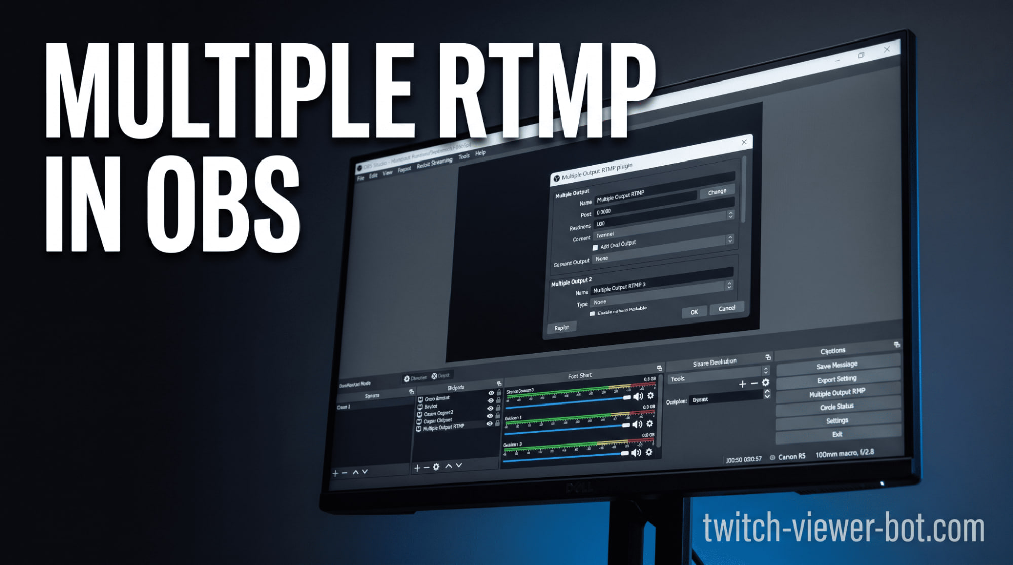 Multiple RTMP in OBS