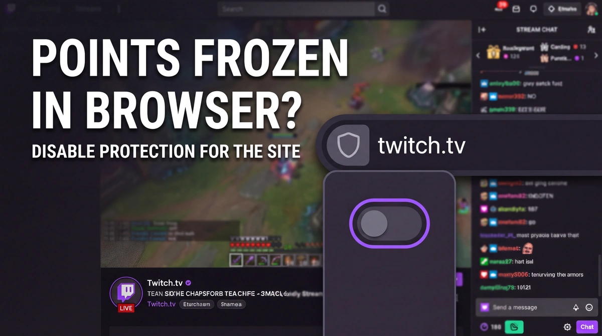 Channel points frozen in browser: troubleshooting point collection issues on Twitch