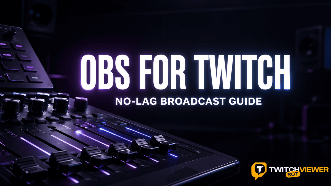  How to Set Up OBS for Twitch Streaming in 2026: No-Lag Guide, AV1, Chat & Donations