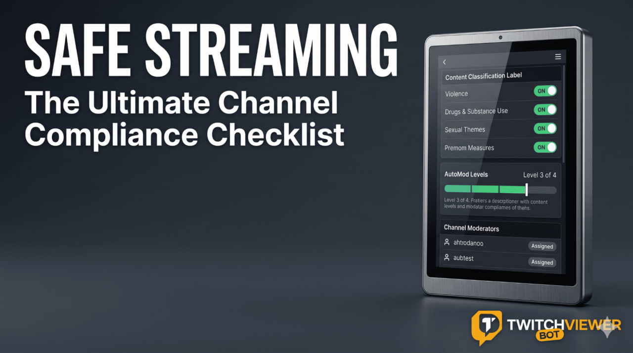 Safe Streaming Checklist