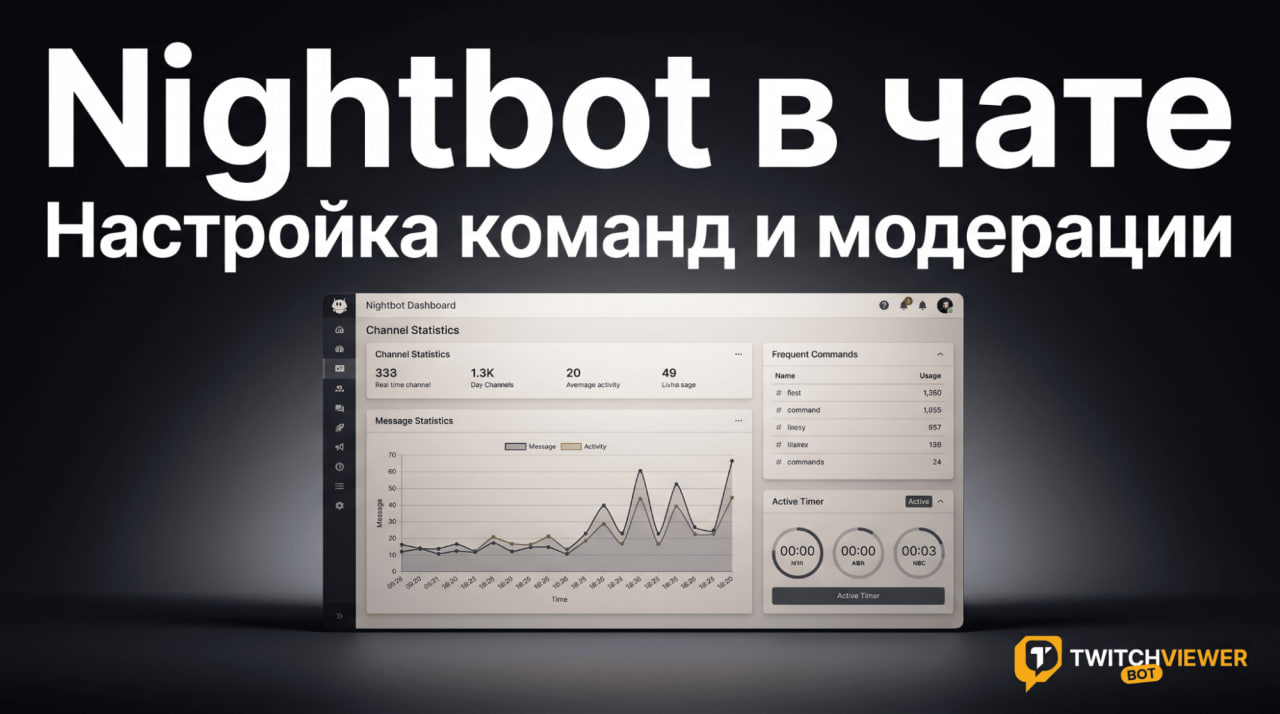 Как добавить бота в чат на Твиче: настройка и подключение Nightbot в 2026 году