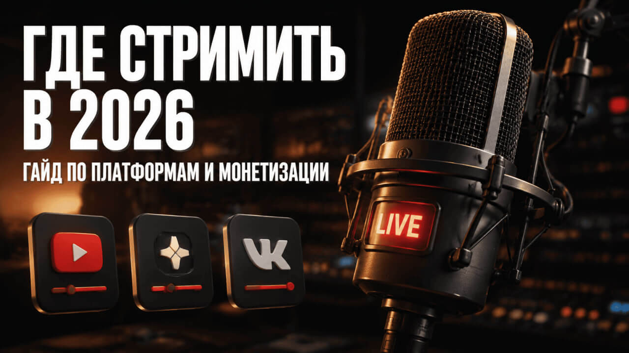 Где лучше стримить в 2026 году: платформы для стриминга в России